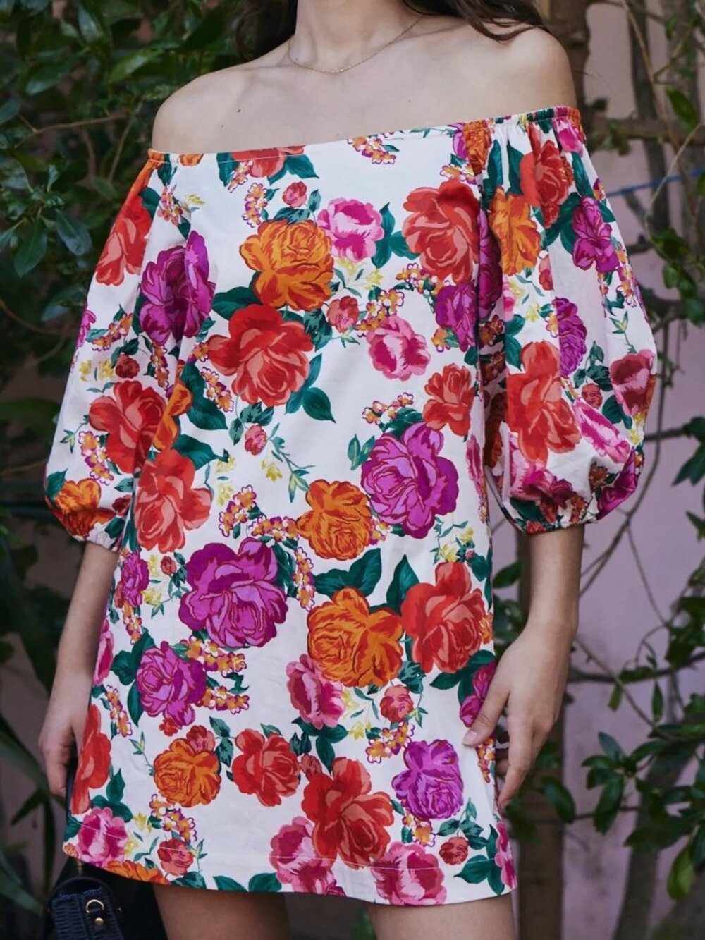 Hermoza Felicity Mini Dress | Rosa Romantica Floral | NWT| Size M - Picture 3 of 9